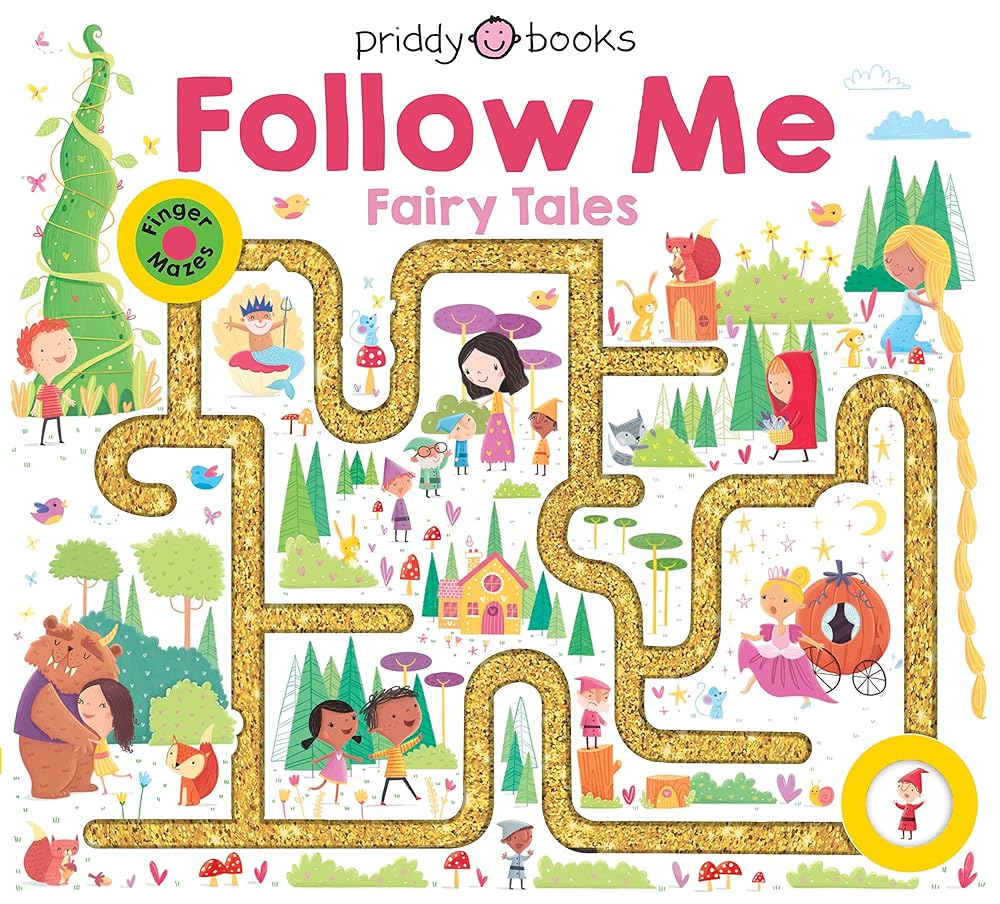 Maze Book: Follow Me Fairy Tales (Finger Mazes) cover image