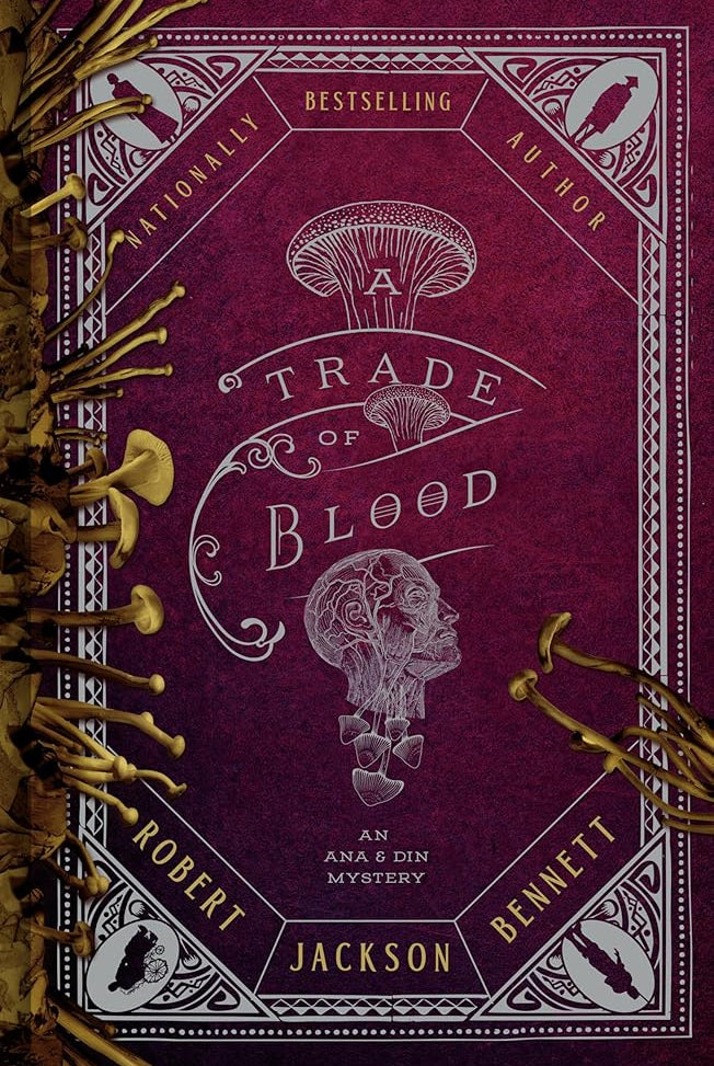 A Trade of Blood: An Ana and Din Mystery (Shadow of the Leviathan) cover image