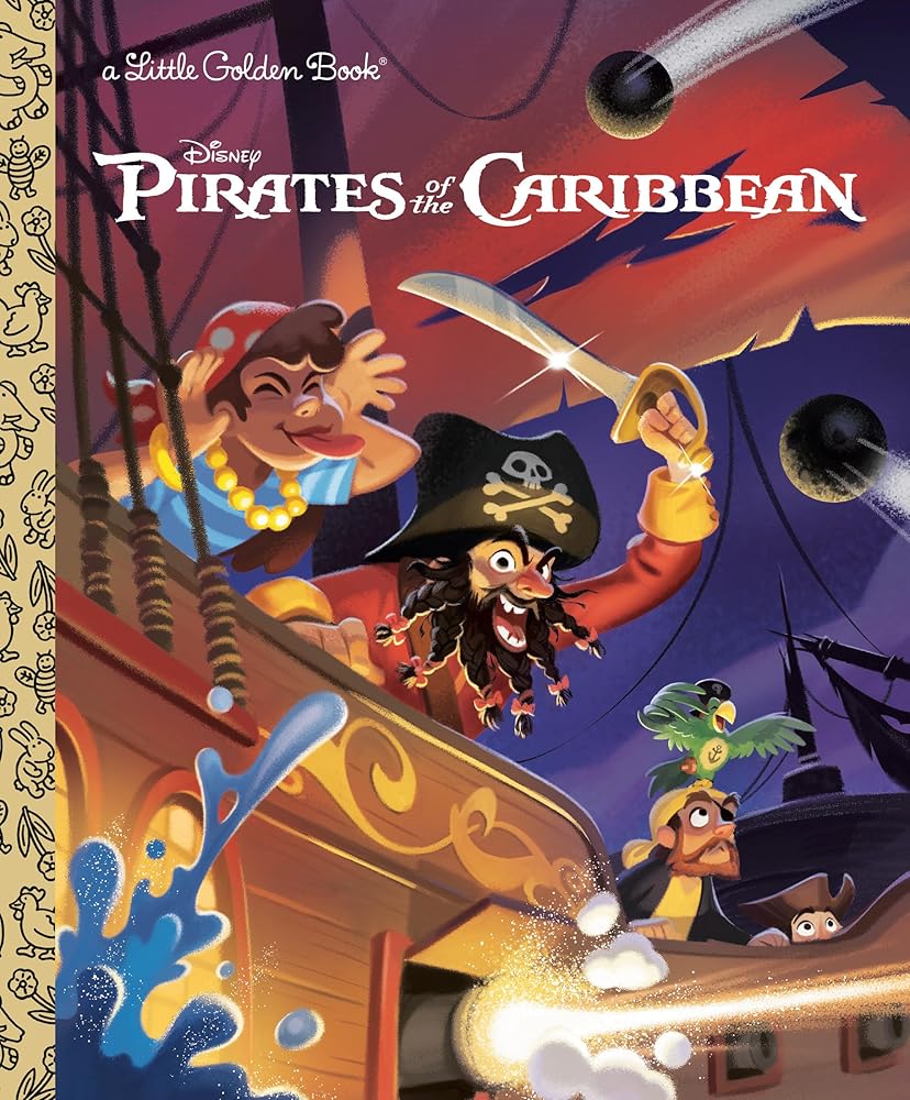 Pirates of the Caribbean (Disney Classic) (Little Golden Book) cover image