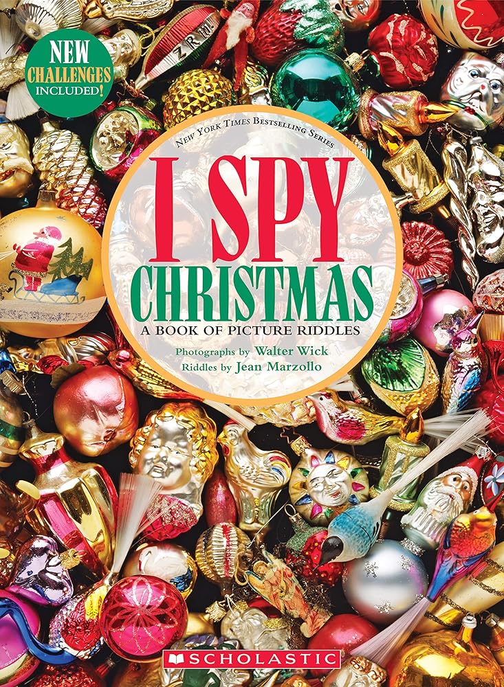 I Spy Christmas: A Book of Picture Riddles cover image