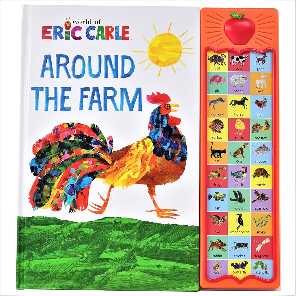World of Eric Carle, Around the Farm 30-Button Animal Sound Book view 2