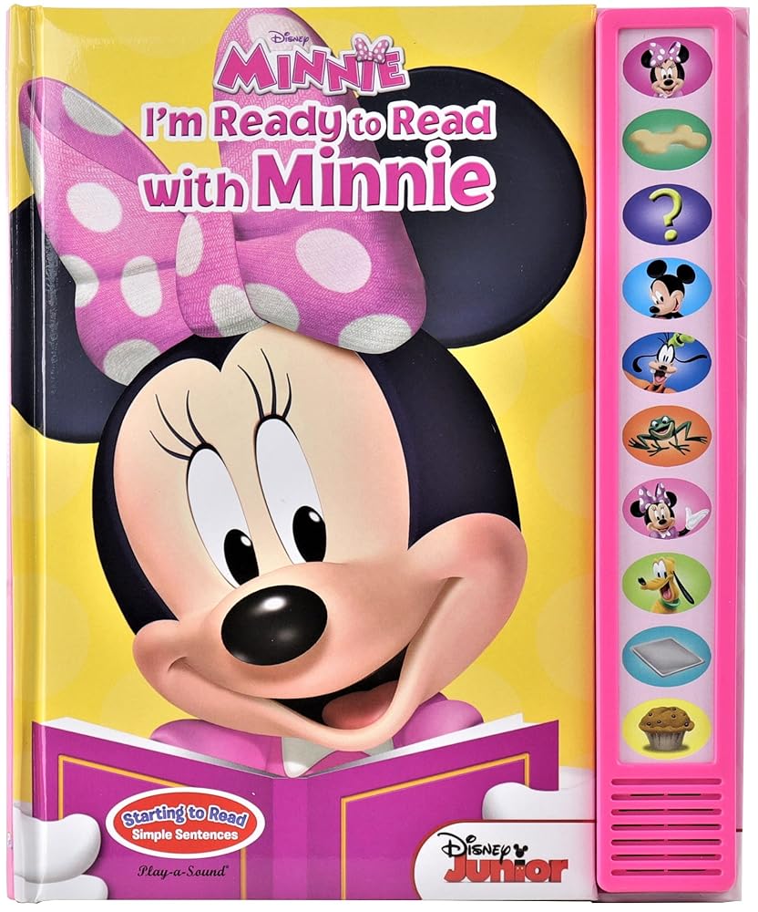 Disney Minnie Mouse - I'm Ready to Read with Minnie Sound Book - PI Kids cover image