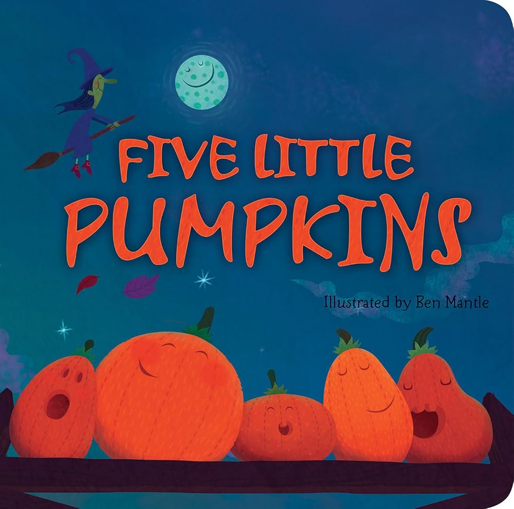 Five Little Pumpkins: A Rhyming Book for Kids and Toddlers cover image