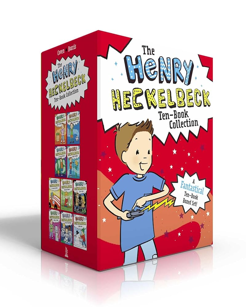 The Henry Heckelbeck Ten-Book Collection (Boxed Set): Henry Heckelbeck Gets a Dragon; Never Cheats; and the Haunted Hideout; Spells Trouble; and the ... a Robot; Is Out of This World; Chills Out cover image