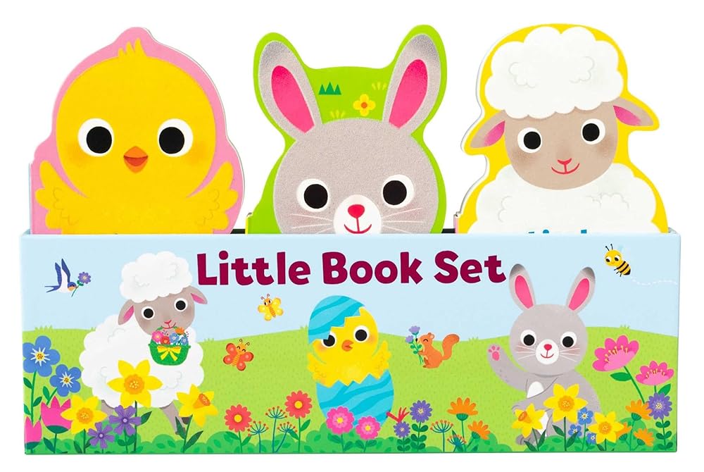 Little Book Set: Little Chick, Little Bunny, Little Lamb (Little Shaped Board Books) cover image