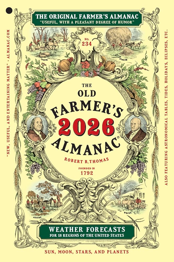 The 2026 Old Farmer's Almanac cover image
