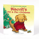 Biscuit's Pet & Play Christmas: A Touch & Feel Book: A Christmas Holiday Book for Kids cover image