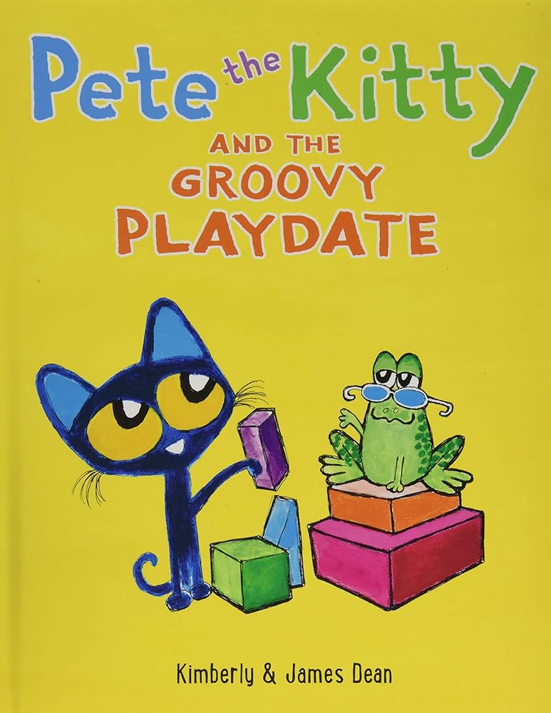 Pete the Kitty and the Groovy Playdate (Pete the Cat) cover image