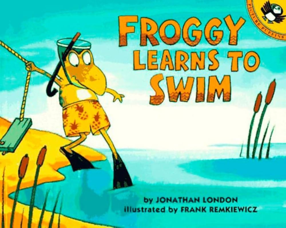 Froggy Learns to Swim cover image
