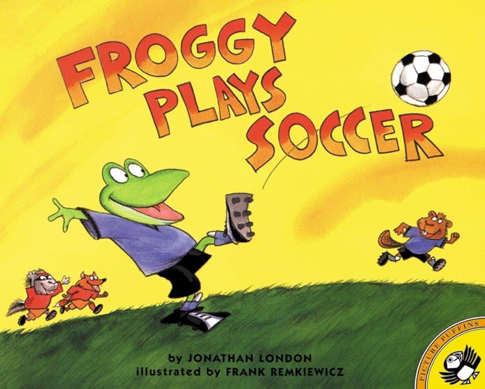 Froggy Plays Soccer cover image