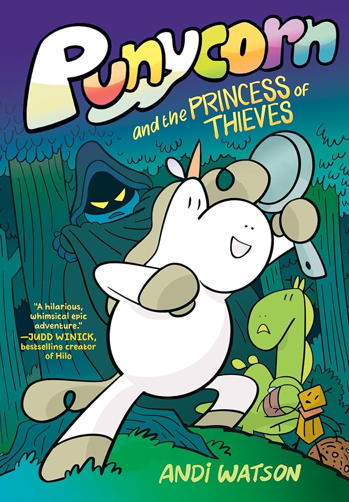 Punycorn and the Princess of Thieves: A Graphic Novel cover image