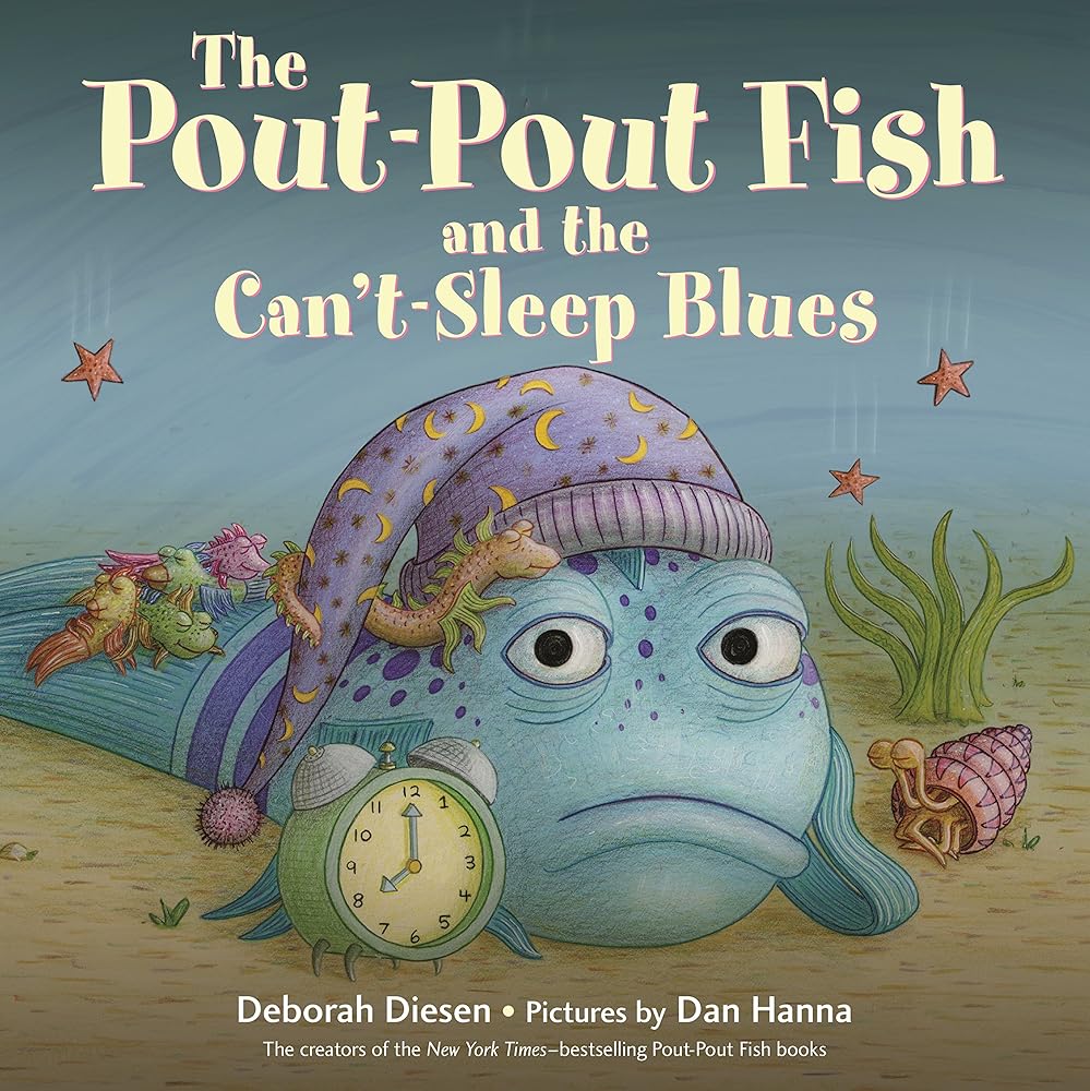 The Pout-Pout Fish and the Can't-Sleep Blues (A Pout-Pout Fish Adventure) cover image