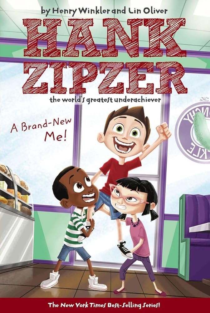 A Brand-New Me! #17 (Hank Zipzer) cover image