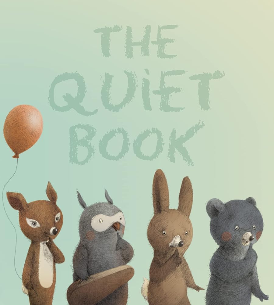 The Quiet Book padded board book cover image