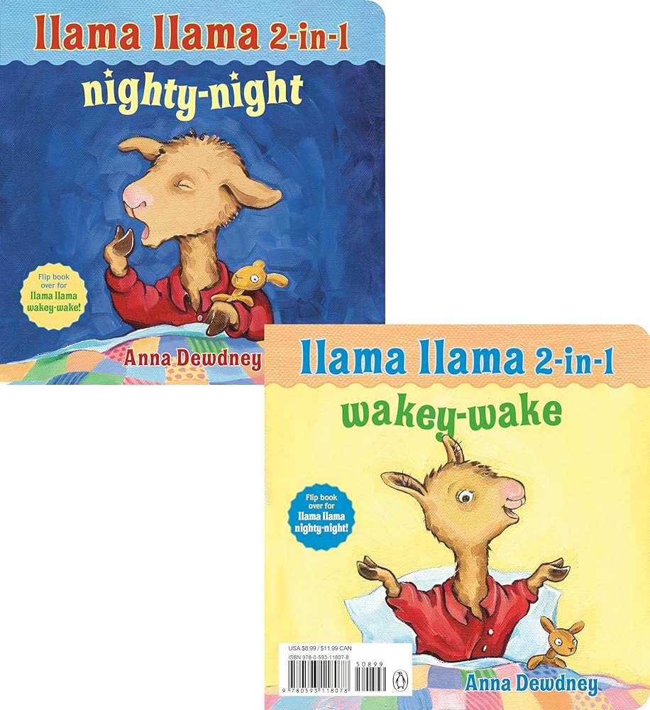 Llama Llama 2-in-1: Wakey-Wake/Nighty-Night cover image