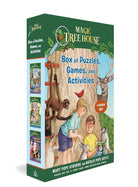 Magic Tree House Box of Puzzles, Games, and Activities (3 Book Set) cover image