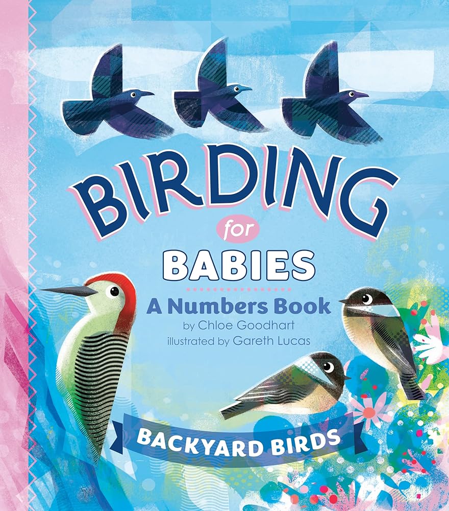 Birding for Babies: Backyard Birds: A Numbers Book cover image