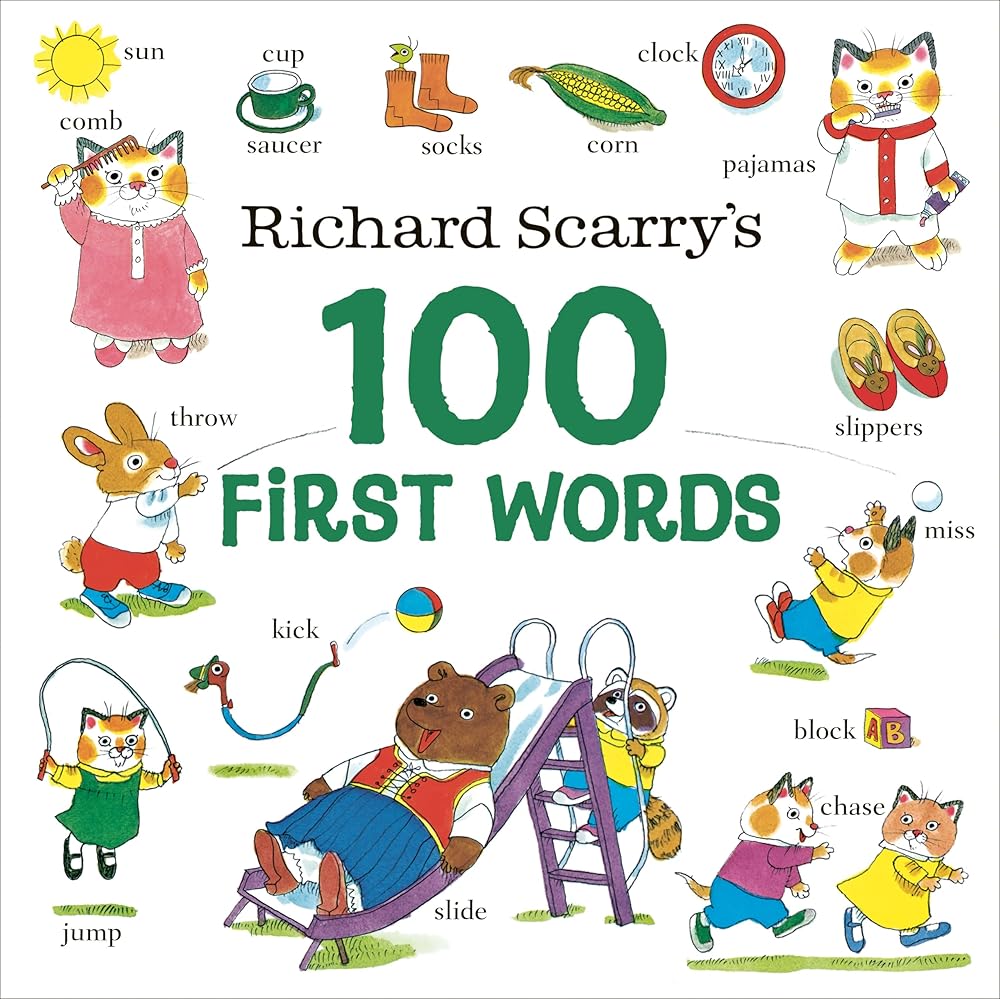 Richard Scarry's 100 First Words cover image
