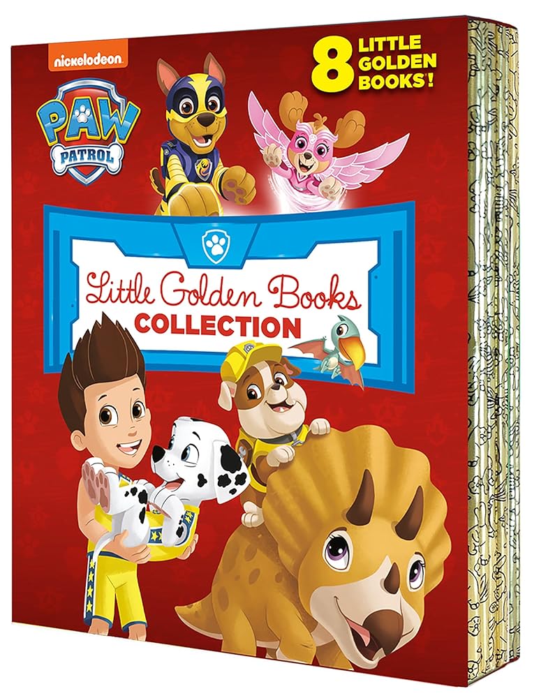 PAW Patrol Little Golden Book Boxed Set (PAW Patrol) cover image
