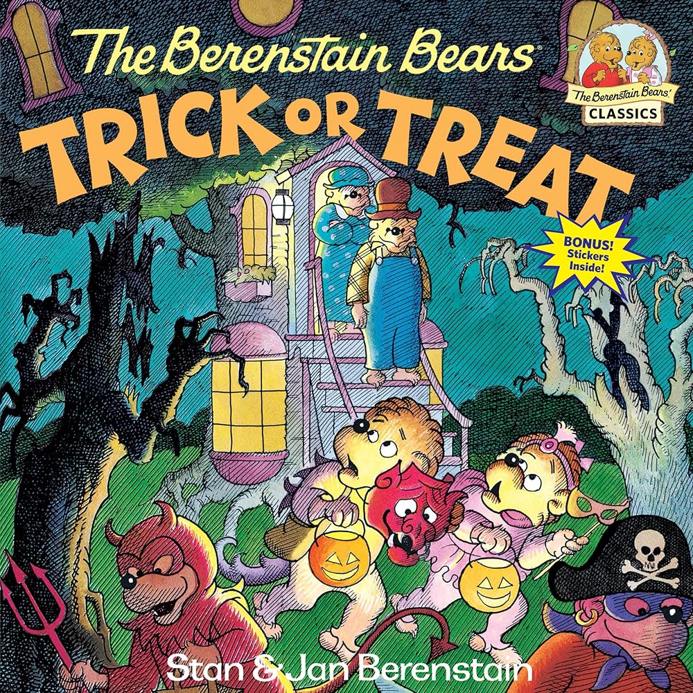 The Berenstain Bears Trick or Treat: A Halloween Book for Kids and Toddlers cover image