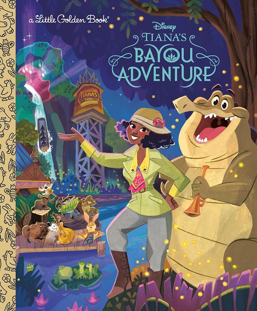 Tiana's Bayou Adventure (Disney Princess) (Little Golden Book) cover image