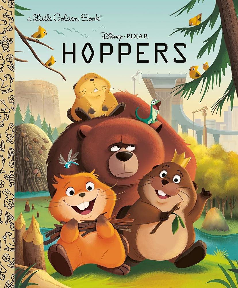 Disney/Pixar Hoppers Little Golden Book cover image