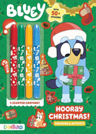 Bluey Colortivity: Hooray Christmas! (Color & Activity with Twistable Crayons) cover image