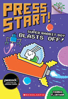 Super Rabbit Boy Blasts Off!: A Branches Book (Press Start! #5) (5) cover image