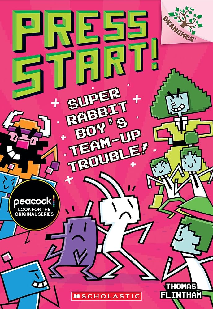 Super Rabbit Boy’s Team-Up Trouble!: A Branches Book (Press Start! #10) (10) cover image