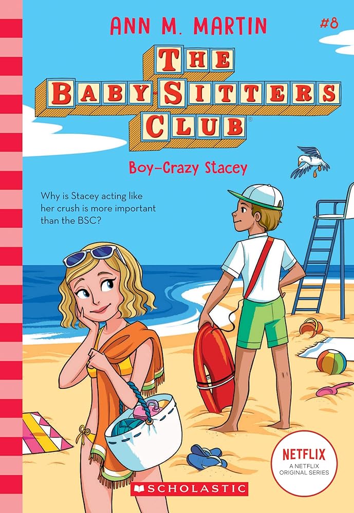 Boy-Crazy Stacey (The Baby-Sitters Club #8) (8) cover image