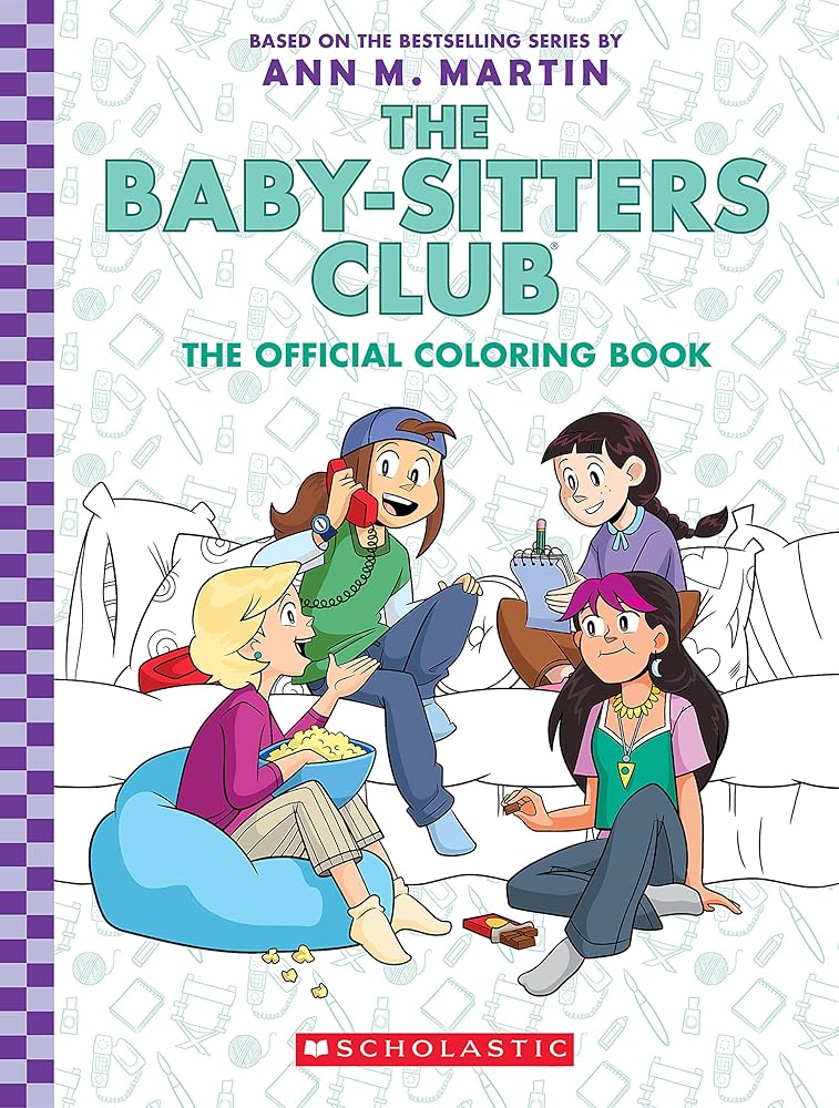 The Baby-sitters Club: The Official Coloring Book cover image