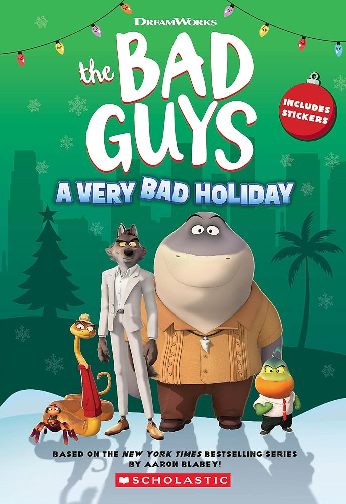 Dreamworks The Bad Guys: A Very Bad Holiday Novelization cover image