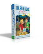 Hardy Boys Clue Book Collection Books 1-4 (Boxed Set): The Video Game Bandit; The Missing Playbook; Water-Ski Wipeout; Talent Show Tricks cover image