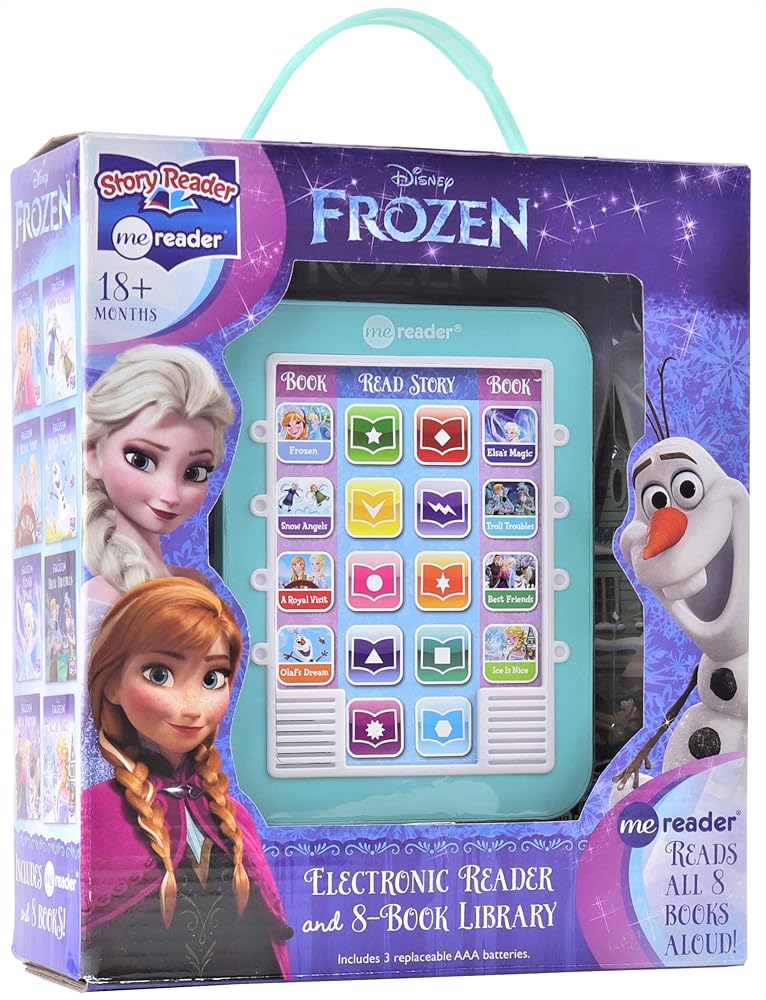 Disney Frozen Elsa, Anna, Olaf, and More! - Me Reader Electronic Reader and 8-Sound Book Library - PI Kids: Me Reader: Electronic Reader and 8-Book Library cover image