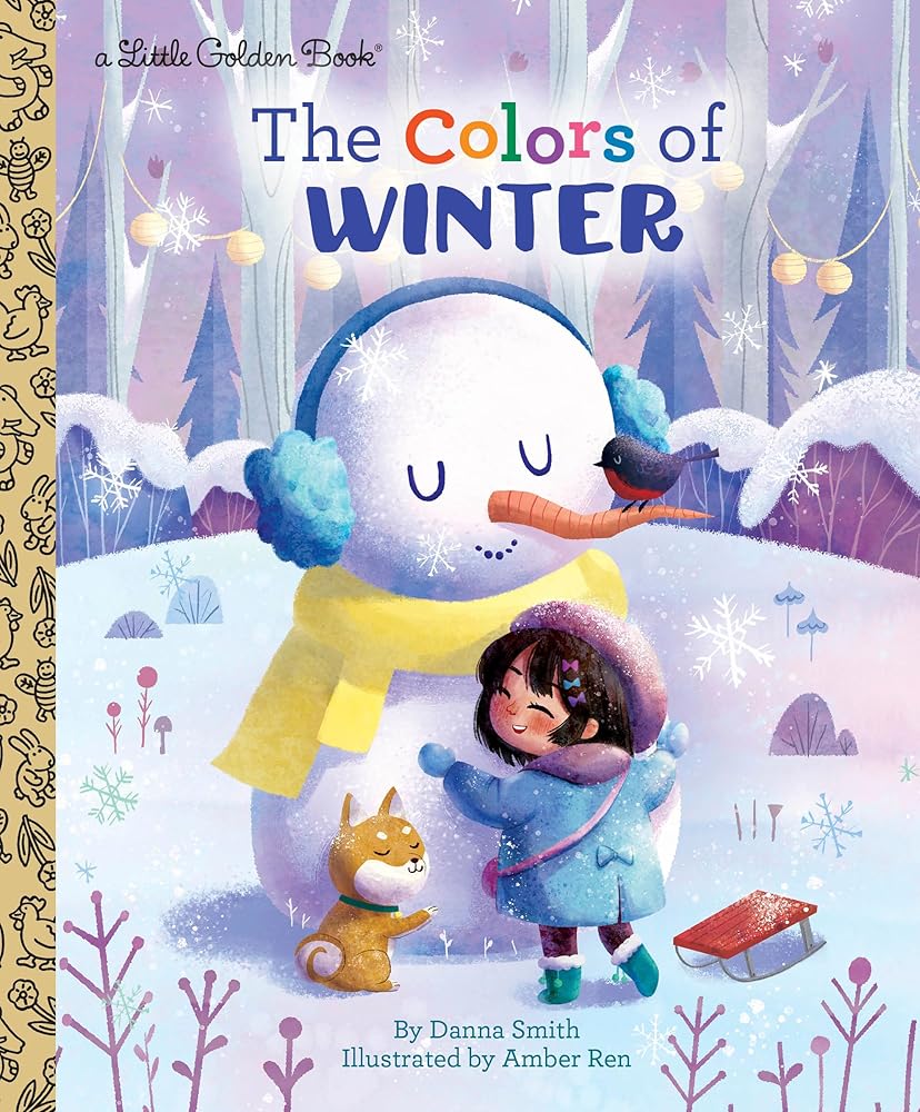 The Colors of Winter (Little Golden Book) cover image