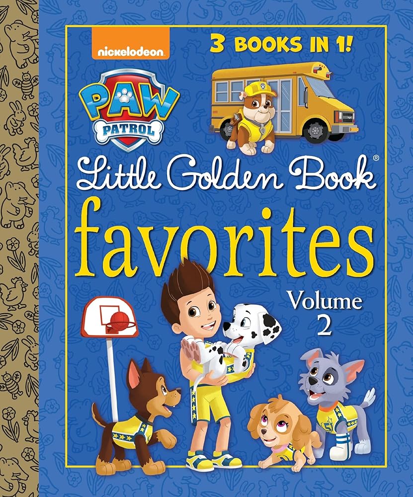 PAW Patrol Little Golden Book Favorites, Volume 2 (PAW Patrol) cover image