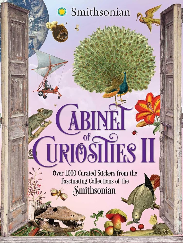 Cabinet of Curiosities II: Over 1,000 Curated Stickers from the Fascinating Collections of the Smithsonian cover image