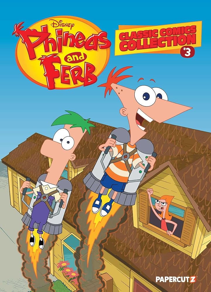 Phineas and Ferb Classic Comics Collection Vol. 3 cover image