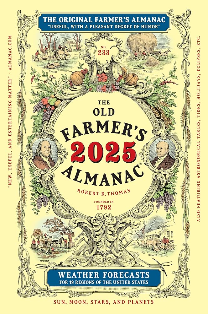 The 2025 Old Farmer's Almanac Trade Edition cover image
