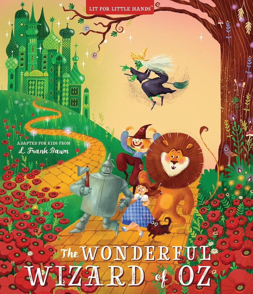 Lit for Little Hands: The Wonderful Wizard of Oz: An Activity Board Book cover image