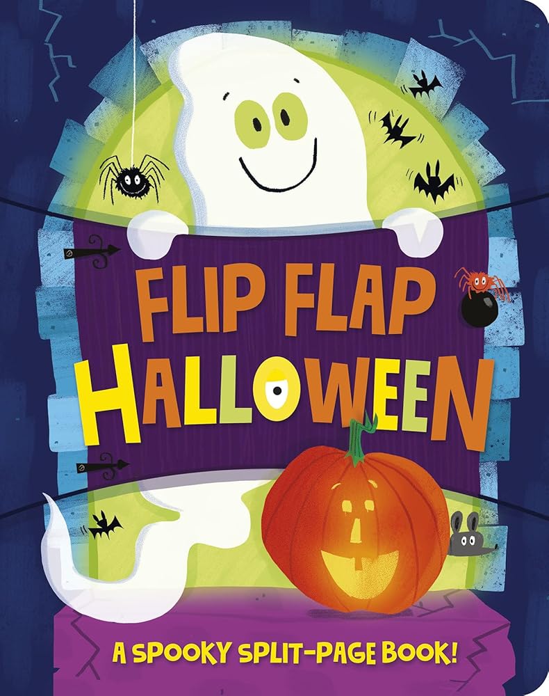 Flip Flap Halloween: A Spooky Split Page Book! cover image