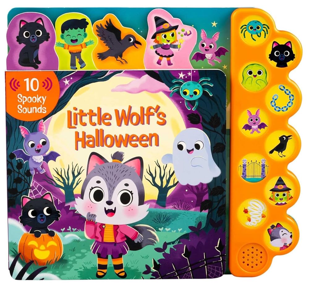 Little Wolf's Halloween (10-Button Sound Books) cover image