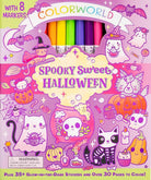 ColorWorld: Spooky Sweet Halloween: Plus 35+ Glow-in-the-Dark Stickers and Over 30 Pages to Color! cover image