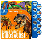 Discovery Kids: Rumble with the Dinosaurs (10-Button Sound Books) cover image