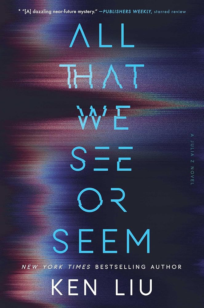 All That We See or Seem (A Julia Z Novel) cover image