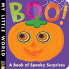 Boo!: A Book of Spooky Surprises (My Little World) cover image