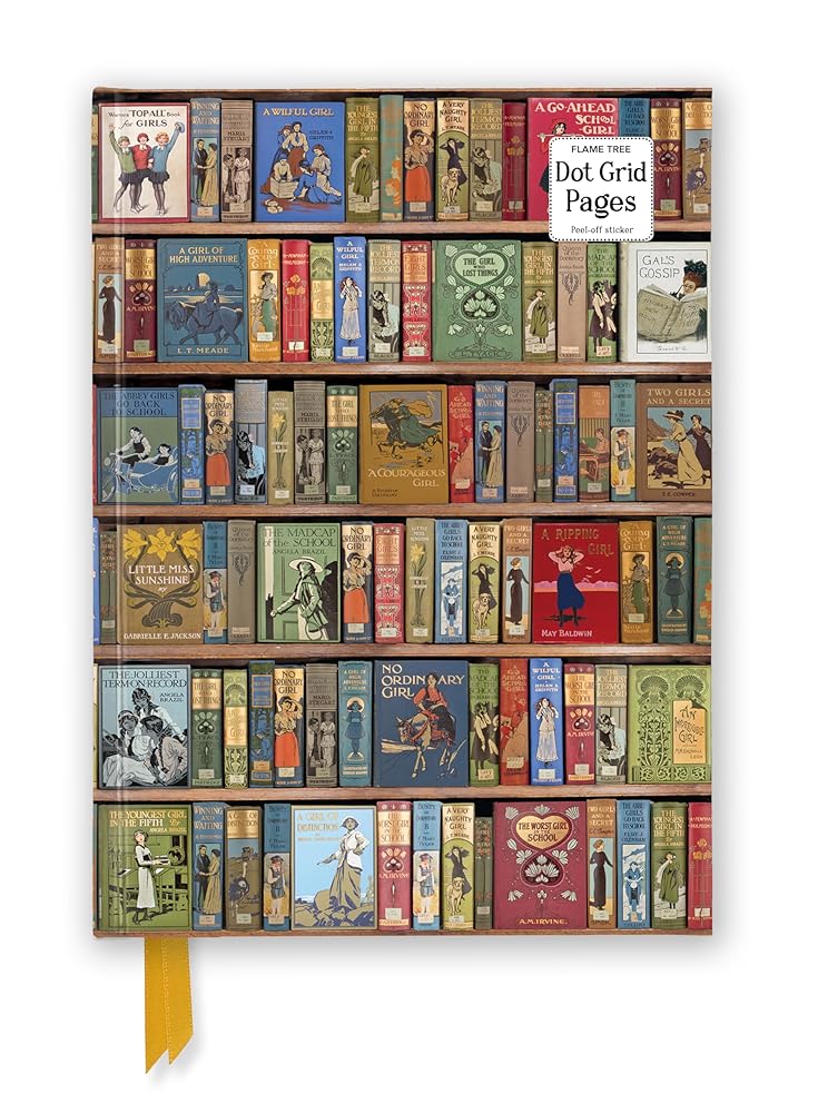 Bodleian Libraries: High Jinks Bookshelves (Foiled Dot Grid Journal) (Flame Tree Dot Grid Notebooks) cover image