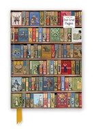 Bodleian Libraries: High Jinks Bookshelves (Foiled Dot Grid Journal) (Flame Tree Dot Grid Notebooks) cover image