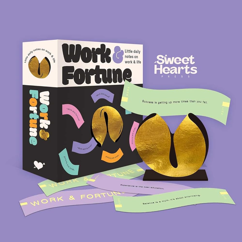 Fortune Cookies: Work & Fortune: Little daily notes to help you find answers to life's big questions cover image