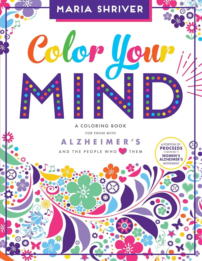 Color Your Mind: Brain Health Activity Book cover image
